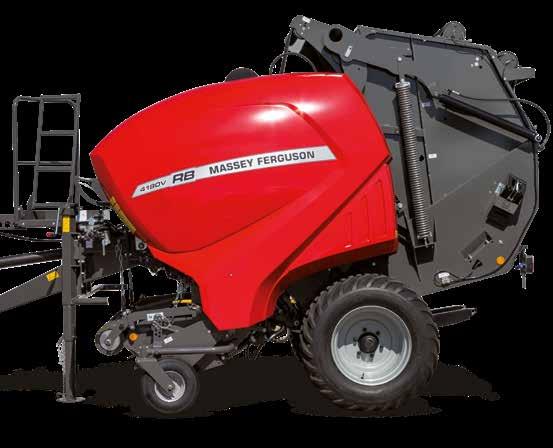 Prasy Massey Ferguson RB 4160V i RB 4180V dzielą wspólną platformę
