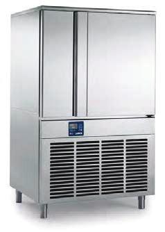 Schładzarko-zmrażarka szokowa New Chill RDM161S 16x GN 1/1 lub 16x 600x400 mm kod pojemność schładzanie szokowe głębokie mrożenie wydajność na cykl +90/+3 C
