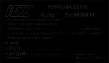 Wzór poświadczenia o