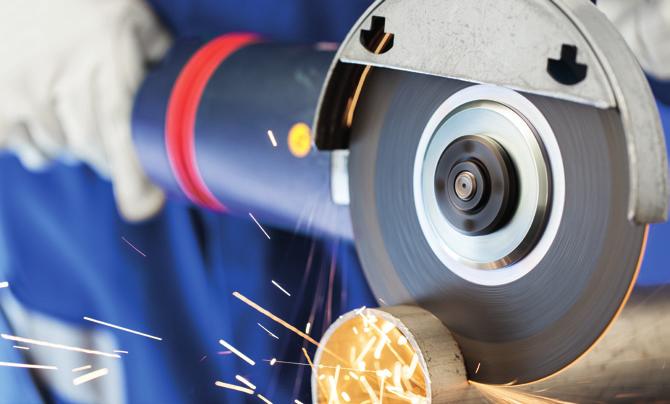 Ziarno ścierne: Węglik krzemu C Kamień naturalny, kamień sztuczny, kamień żaroodporny, aluminium, metale nieżelazne Cięcie materiału pełnego EN Wykonanie proste (kształt 41) 115-1,0 C 60 P PSF/22,23