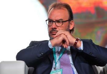 Mariano Saul podsekretarz stanu w Ministerstwie Portów i Żeglugi Śródlądowej Argentyny. wszystkim o konieczności większego udziału pań w sektorze morskim.