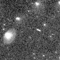 czastek! Zdjęcie z kamery astronomicznej. Wycinek: To nie UFO.