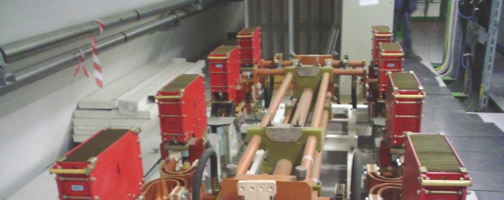 zasilaczy HDS przeszły testy radiacyjne do poziomu dawki 200Gy [14]. W LHC zainstalowano 6076 takich urządzeń. Rys.
