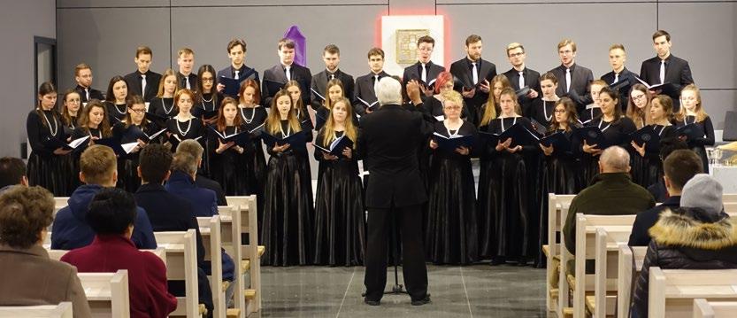 KONCERTY POZNAŃSKIE CONCERTS IN WIELKOPOLSKA Niedziela, 14 kwietnia Chór Uniwersytetu Medycznego w Poznaniu Sunday, 14 April Poznań University of Medical Sciences Choir DYRYGENT CONDUCTOR Prof.