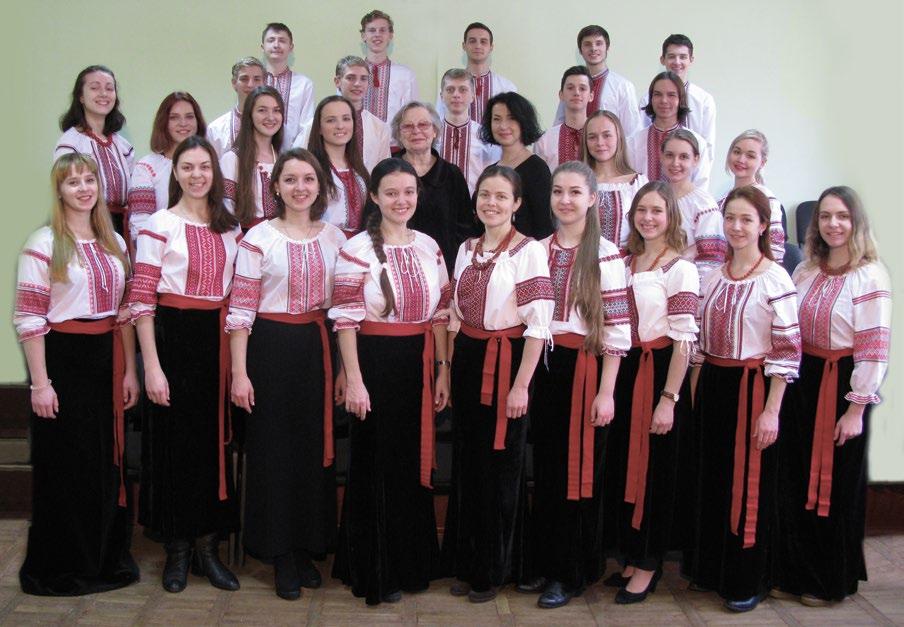 Piątek, 10 maja, godz. 18.00 Chór Kameralny Kijowskiego Instytutu Muzycznego im.