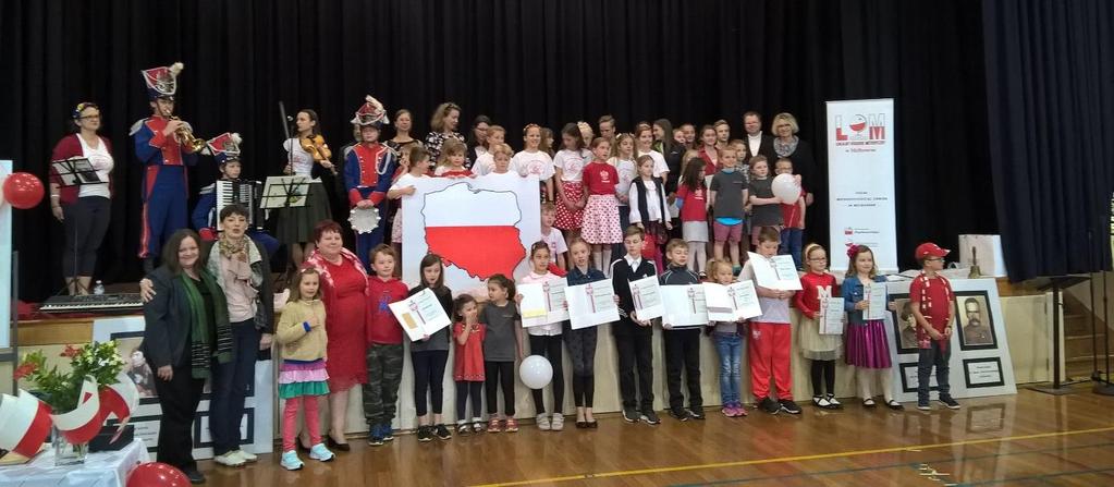 szkoły przygotowywali dużą salę do Urodzinowego Party tym razem miało być ono nietypowe, bo to Urodziny Biało-Czerwonej, czyli naszej Niepodległej drugiej albo dla niektórych pierwszej Ojczyzny.