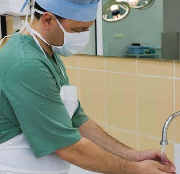 Water temperature is maintained at plus or minus 2 degrees, even during water temperature or pressure fluctuations.