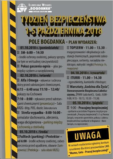 CSR Zagadnienia społeczne Efektywność w zarządzaniu bezpieczeństwem w miejscu pracy Kwestie zarządzania bezpieczeństwem i higieną pracy (BHP) w LW Bogdanka SA stanowią element Zintegrowanego Systemu