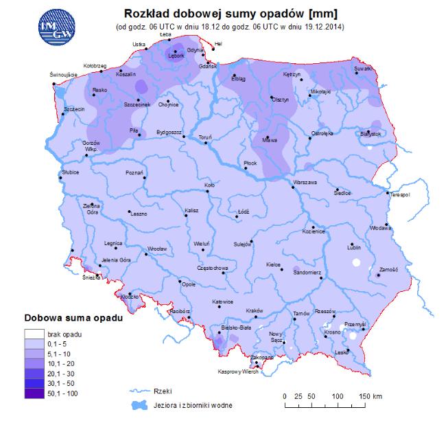 PIB Stan wody na głównych