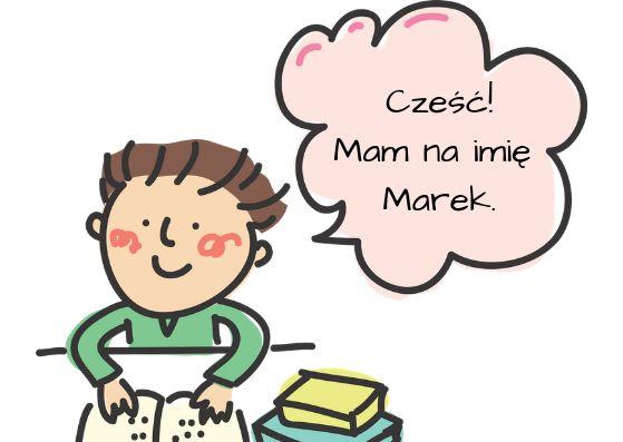 Jan i Marek są Polakami. Czy Marek jest nauczycielem? Nie, Marek nie jest nauczycielem. Marek jest uczniem. Kto jest nauczycielem? Nauczycielem jest Jan, a Marek uczniem. Kto jeszcze jest uczniem?