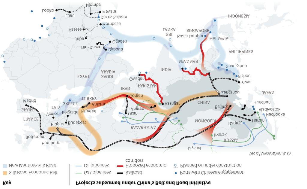 38 Finke S., Motyl M. Rys. 1. Przewozy tranportu kolejowego między Europą i Azją: a) wyrażone w liczbie pociągów, b) wyrażone w TEU [9] Rys. 2.