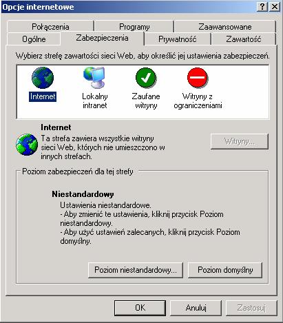 6 DOSTĘP PRZEZ PRZEGLĄDARKĘ IE Poniżej opisane operacje są jedynie przykładami opisanymi na podstawie jednego modelu. Niektóre wykonywane operacje oraz okna podglądu mogą się nieznacznie różnić. 6.