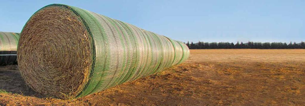 4 5 SIATKA JOHN DEERE B-WRAP ALTERNATYWA DLA SKŁADOWANIA POD DACHEM. Jest wiele sposobów utrzymywania jakości bel przechowywanych pod dachem.
