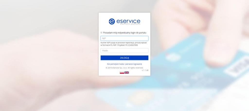 1. OGÓLNE INFORMACJE O PORTALU Portal Klienta jest aplikacją dedykowaną dla Akceptantów eservice. Aplikacja znajduje się pod linkiem: https://portal.eservice.pl/login Aplikacja służy do: 1.