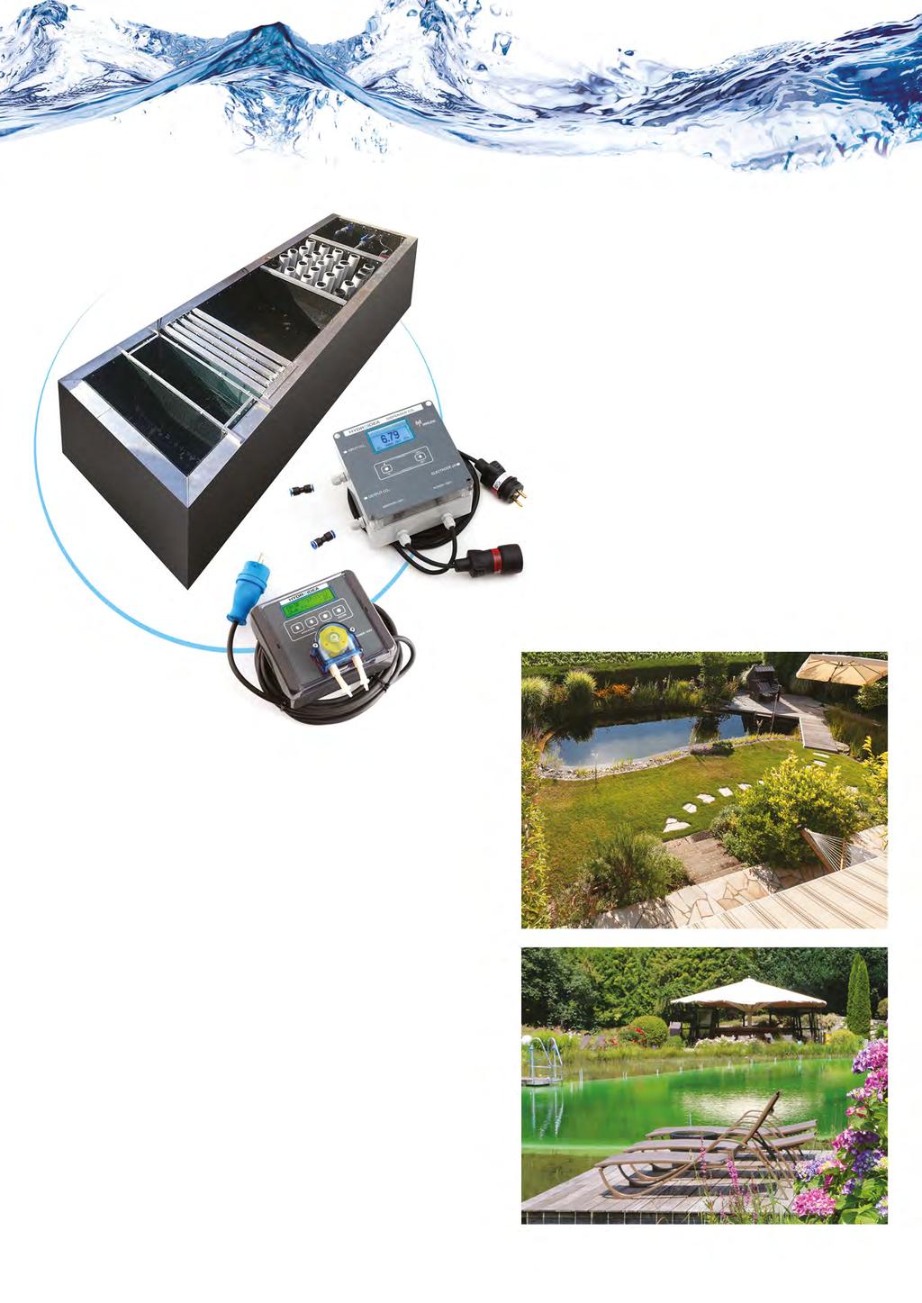 Filtry do stawów kąpielowych Ciesz się czystą wodą dzięki systemowi HydroGravity HydroGravity to seria wyjątkowo wydajnych filtrów grawitacyjnych przeznaczonych do stawów kąpielowych typu III i