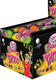 tatoo, fruit disp.