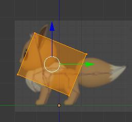 1. Modelowanie Przed rozpoczęciem modelowania do Blendera załadowałam obraz przedstawiający wybranego pokemona, aby podczas modelowania jak najlepiej odwzorować jego kształt i wymiary.