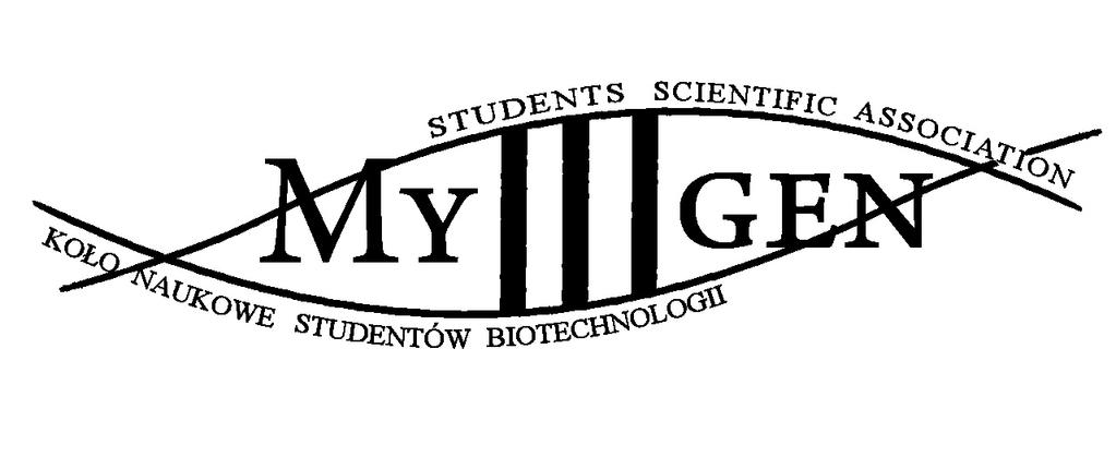 Publikacja w Acta Mygenica XV Zachęcamy do publikacji w kolejnym numerze Zeszytów Naukowych "Acta Mygenica" Koła Naukowego Studentów Biotechnologii "Mygen".