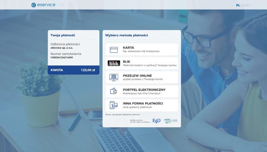 szybkie przelewy internetowe ), dla 23 podmiotów w tym również dla banków z grupy BPS i SGB, płatności typu BLIK, w tym BLIK OneClick.