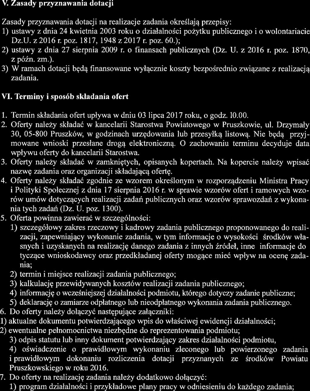Z uwagi na okres wakacyjny dopuszcza się możliwość przerwy wakacyjnej do 2 tygodni. V.