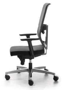 Krzesło obrotowe powinno posiadać regulację wysokości i głębokości siedziska, regulację podparcia odcinka lędźwiowego, dodatkowo krzesło powinno posiadać regulowaną sprężynę napięcia oparcia w