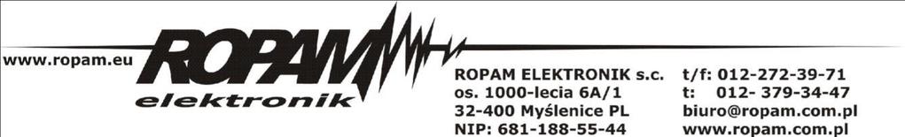 NOTA APLIKACYJNA: Sterowanie bezpośrednie 3 grupami rolet TYTUŁ: NOTA APLIKACYJNA Sterowanie bezpośrednie 3 grupami rolet URZĄDZENIA: OptimaGSM/PS WERSJA 1.0PC DATA 26.05.