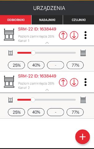 PROGRAMOWANIE CZASÓW RUCHU ROLETY UWAGA: Poprawne zaprogramowanie czasów otwierania i zamykania jest bezwzględnie konieczne w przypadku sterowania roletą z poziomu aplikacji mobilnej lub podczas