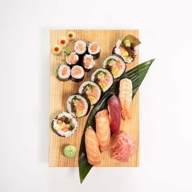50 zł sake tempura roll 6 szt.