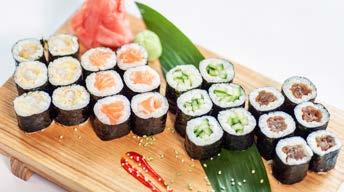 kappa maki z ogórkiem Grill Set 50 zł Mix