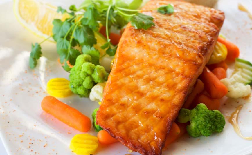 DANIA GORĄCE Dania gorące podajemy z ryżem japońskim. 1. Kamo Teriyaki 250g.