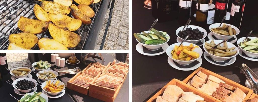 GRILL PARTY Hotelowe patio to idealna przestrzeń do organizacji zarówno wszelkich grill party, lunchy, staropolskich biesiad, pikników firmowych jak i kameralnych spotkań w gronie
