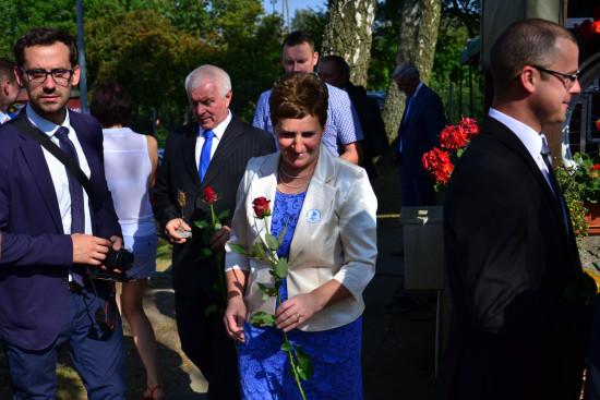 Podczas Powiatowego Święta Plonów w Potęgowie rozstrzygnięto tradycyjny konkurs na wieniec i chleb dożynkowy.