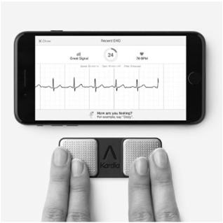 KardiaMobile AliveCor służy do pomiaru EKG