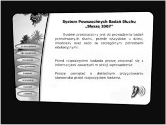 (otoemisja, ABR) głównie niemowląt wielokrotnie