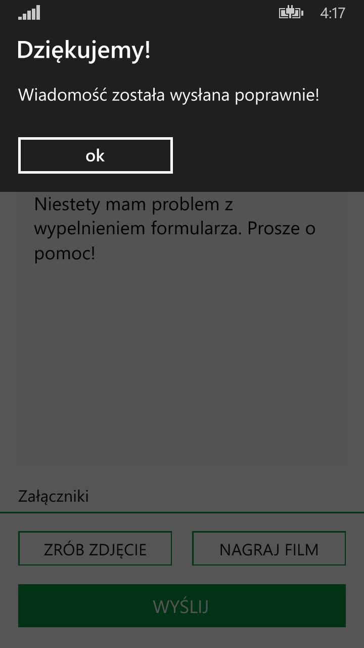 Użytkownik ma oczywiście możliwość dodawania kolejnych odpowiedzi. Nie ma również wprowadzonych limitów wiadomości w ramach jednej konwersacji.