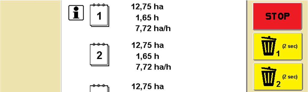 35 3.4 Menu Informacje Rys.: 24 W tym menu wyświetlane są 3 różne liczniki dzienne, które można osobno zerować, i licznik całkowity.