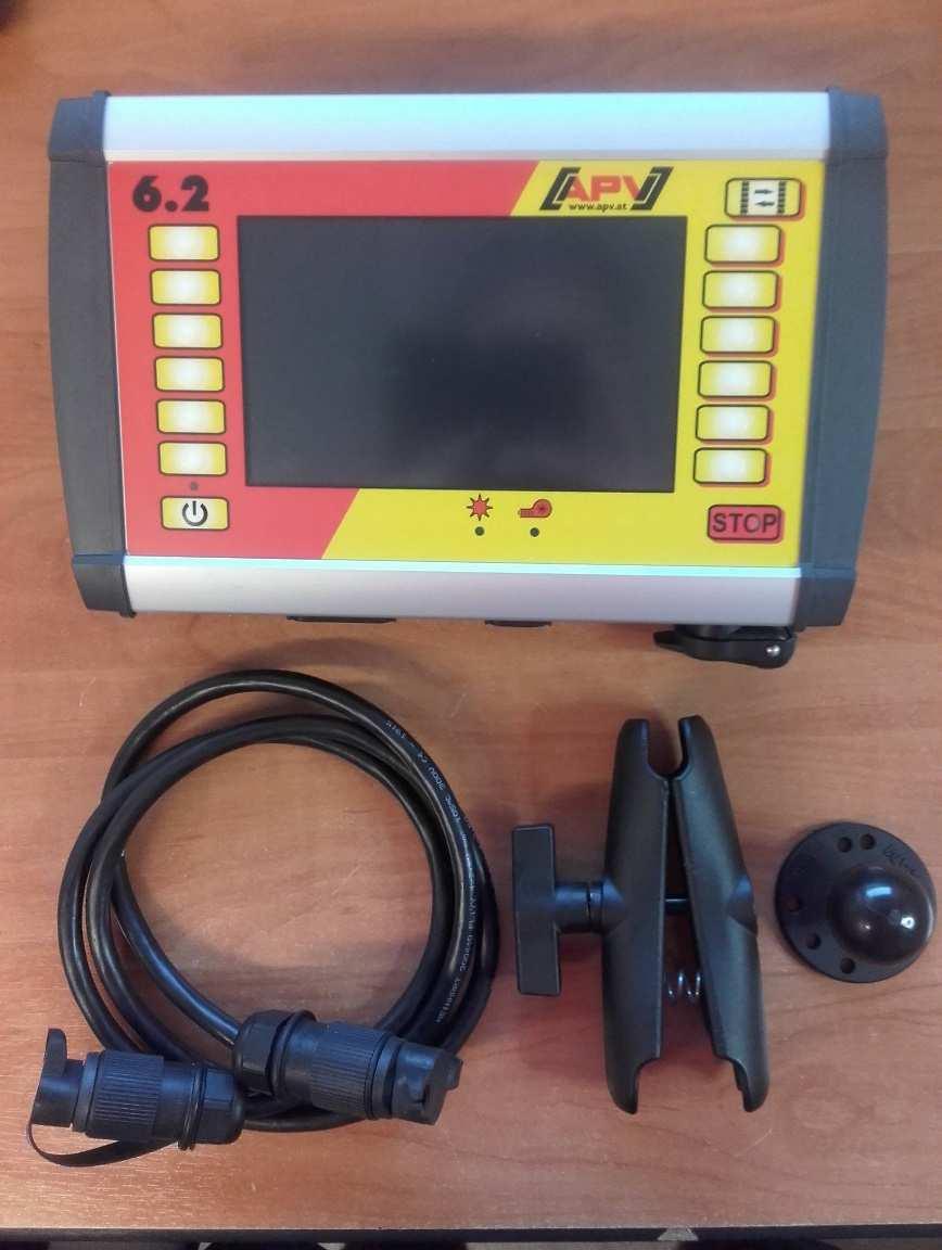 5 Uruchomienie 2.1 Zakres dostawy i zamocowanie Moduł sterujący Kabel elektryczny Ramię mocujące RAM-C RAM-C Kula mocująca Rys.