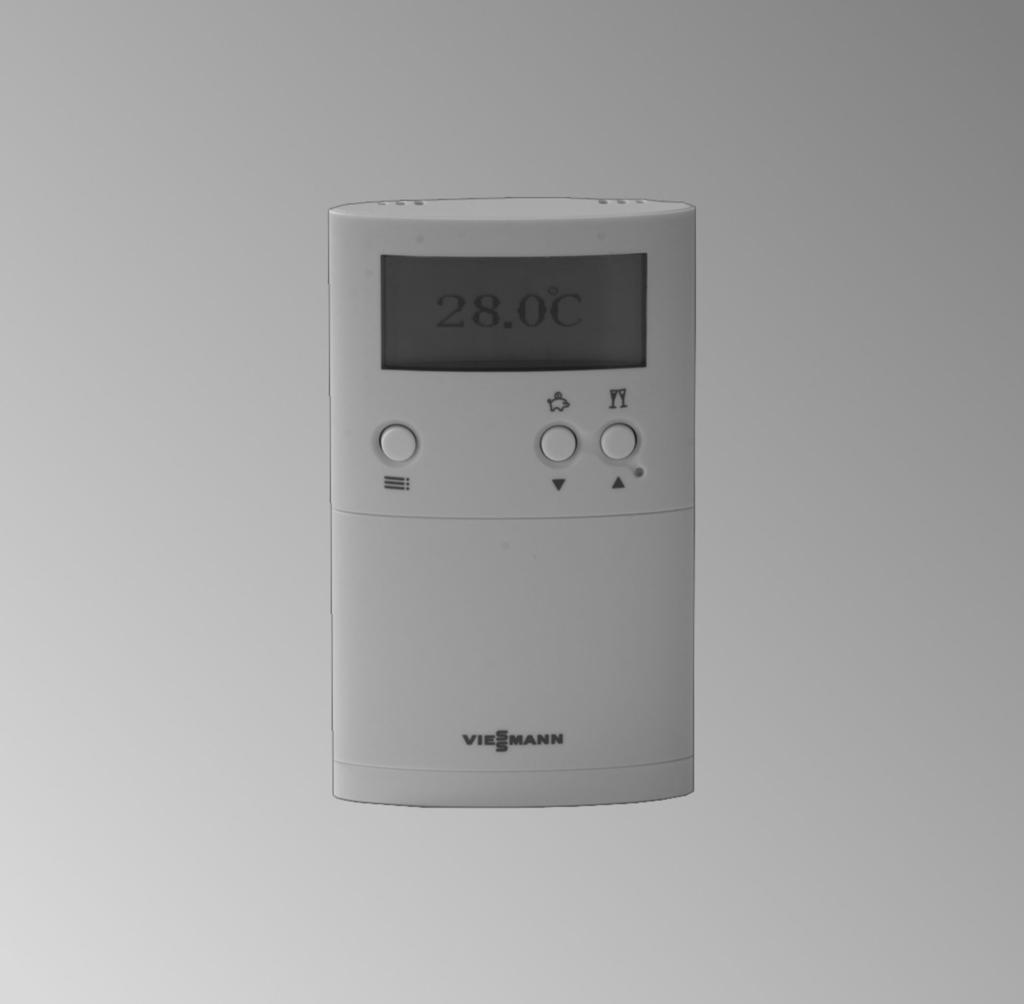 Instrukcja obsługi dla użytkownika instalacji VIESMANN Regulator sterowany temperaturą pomieszczenia, typ UTDB Regulator
