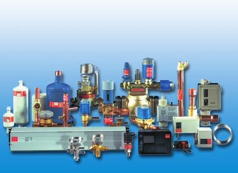 Oferta produktów Danfoss dla chłodnictwa obejmuje także: Sprężarki dla chłodnictwa i klimatyzacji Szeroki zakres hermetycznych sprężarek tłokowych, sprężarek spiralnych jak również agregatów