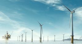 Innowacyjne urządzenia produkowane przez ABB, zaprojektowane dla wyprowadzenia mocy z turbin wiatrowych o mocy: 8 lub 10 MW, podłączonych do kabli morskich 66 kv zgrupowanych w STRING -u: Widok