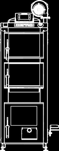 PLUS Wyszczególnienie/ typ kotła 1 Maksymalna powierzchnia ogrzewanych pomieszczeń oszacowana dla jednostkowego zapotrzebowania na ciepło q=90 W/m 2. 2 Masa kotła zależy od wyposażenia.