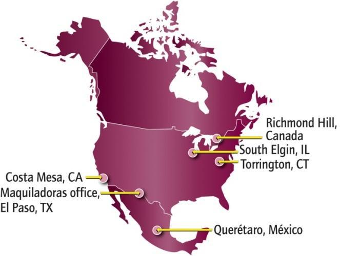 Torrington, CT Kanada WITTMANN Canada Inc.