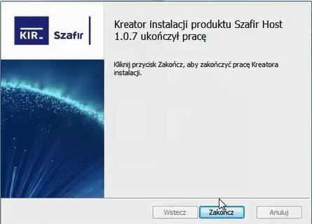 Aby zainstalować aplikację zaakceptuj warunki umowy licencyjnej, a następnie kliknij na przycisk Zainstaluj. Zaczekaj aż instalacja komponentu zakończy się.