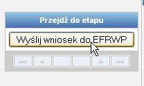 Krok 2: Jeśli mamy pewność że wypełniliśmy wszystkie dane w dokumencie wniosku, przesyłamy wniosek do analizy.