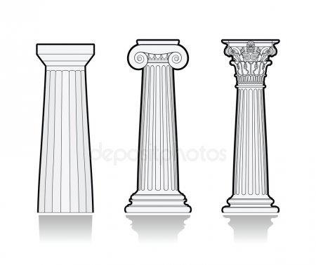 ZADANIE 11 (0 3 p.) Obejrzyj trzy kolumny greckie i podpisz styl jaki one reprezentują 1 2 3 Kolumna 1. Kolumna 2. Kolumna 3 ZADANIE 12 (0 3 p.) Obejrzyj obrazki i uzupełnij zdania.