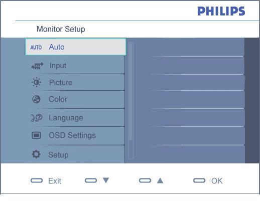 Opis menu ekranowego OSD Co to jest On-Screen Display (OSD)? OSD (On-Screen Display [Menu ekranowe]), to funkcja występująca we wszystkich monitorach LCD Philips.
