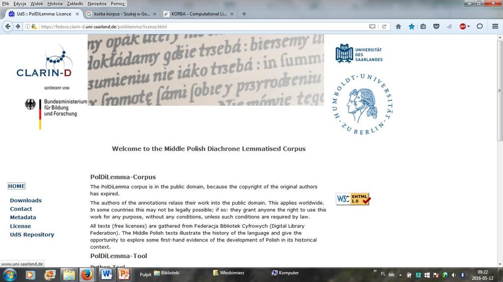 PolDiLemma, czyli czy korpus