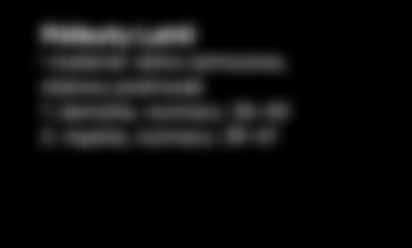 moc: 0 W lub x PLE W, E IP 9 m 99