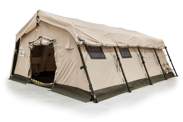 NAMIOTY TENTS W ramach linii Lubawa AID oferowane są pojedyncze namioty wielofunkcyjne, jak również kompletne systemy namiotowe wraz z całym niezbędnym wyposażeniem.