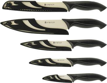 kuchenny 20 cm 27988260 nóż santoku 17,5 cm 27924406 nóż szefa 20 cm LINIA FORTE 99092769 nóż uniwersalny 8,5 cm
